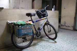 colombie vélo pluie région café bombheros